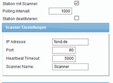 spsXChange Scanner Verwaltung